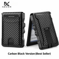 Carbon Fiber Black - No AirTag Pocket