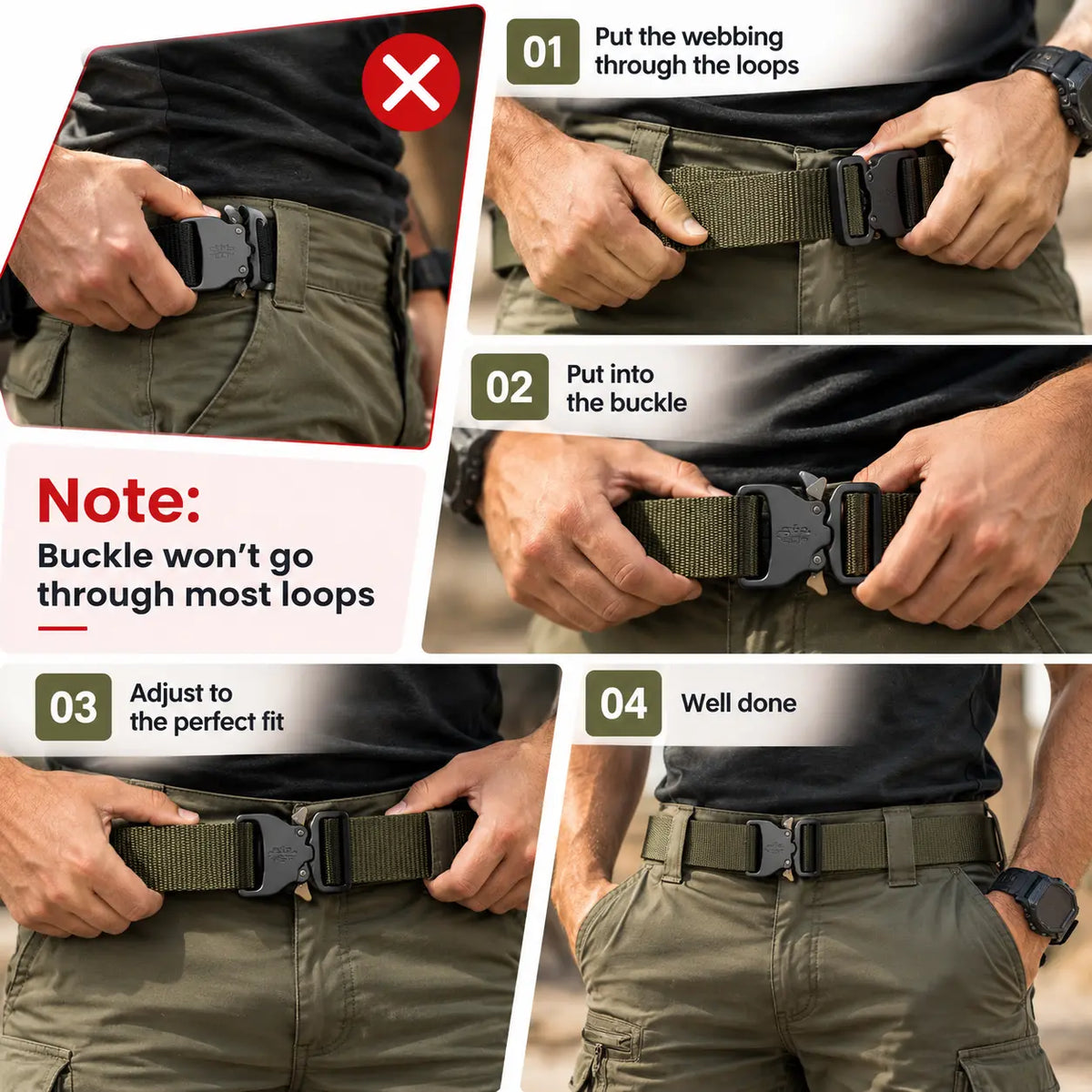 Nexor™ Elite Tactical Belt