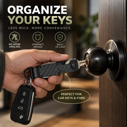 Nexor™ Metal Key Chain Holder