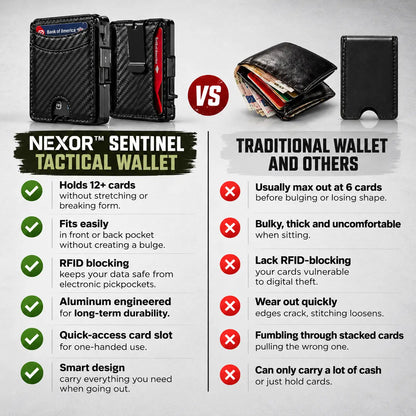 Nexor™ Sentinel Tactical Wallet