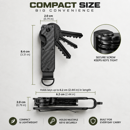Nexor™ Metal Key Chain Holder